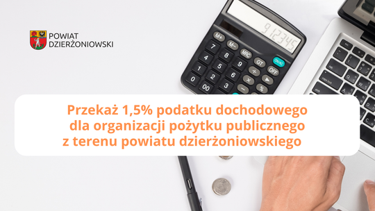 1,5% podatku dla organizacji pożytku publicznego