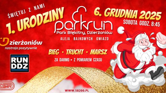 1. urodziny parkrun Park Błękitny