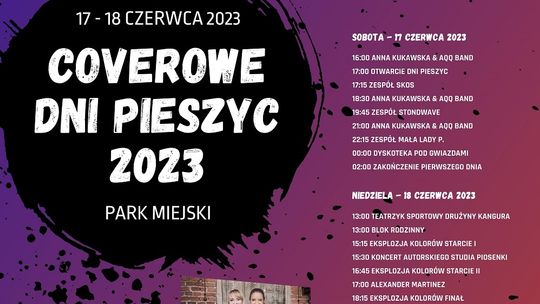 17 - 18 VI: Zapraszamy na Dni Pieszyc 2023