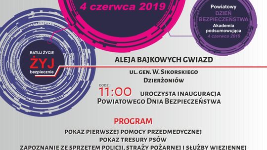 4 CZERWCA – POWIATOWY DZIEŃ BEZPIECZEŃSTWA