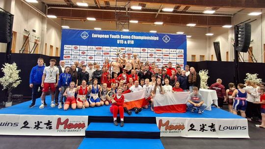 4 medale zawodniczek z Powiatu Dzierżoniowskiego w Mistrzostwa Europy w Sumo