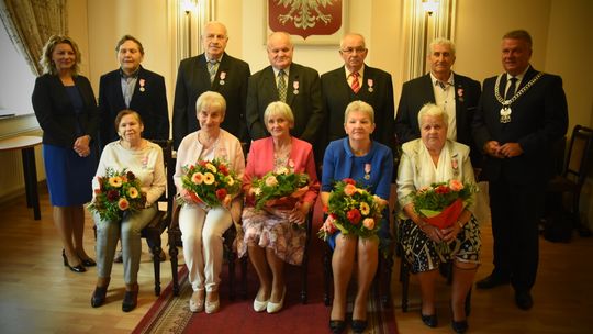 50 lat wspólnego pożycia – zasłużone gratulacje i medale