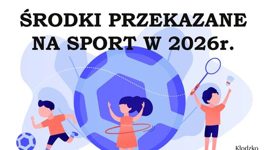 749.000 zł na rozwój sportu w Kłodzku w 2026 roku