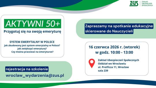 AKTYWNI 50+, czyli jak przygotować się na swoją emeryturę