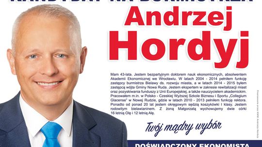 ANDRZEJ HORDYJ PISZE OTWARTY LIST DO MIESZKAŃCÓW BIELAWY