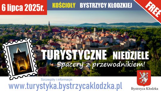 Bezpłatne, piesze wycieczki z przewodnikiem w Bystrzycy Kłodzkiej!