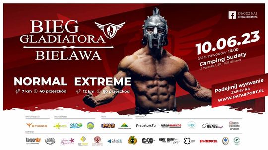 Bieg Gladiatora 2023 – Przybywajcie!!!
