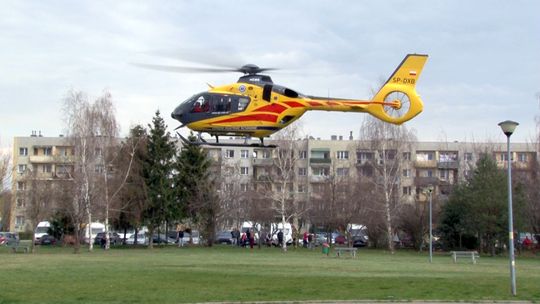 Bielawa. Interwencja Lotniczego Pogotowia Ratunkowego