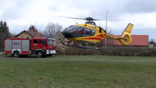 Bielawa. Interwencja Lotniczego Pogotowia Ratunkowego Bielawa. Interwencja Lotniczego Pogotowia Ratunkowego