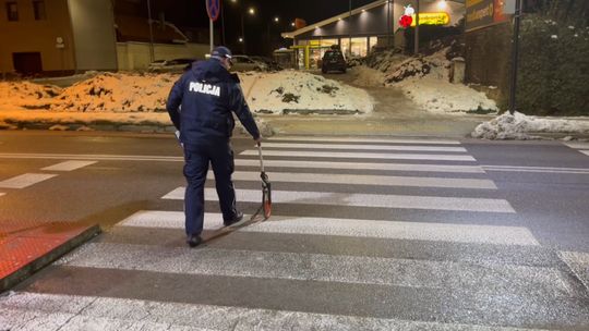 Bielawa, potrącenie pieszego