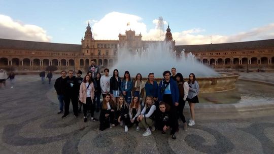 Bielawska młodzież z ZSiPKZ na zagranicznych praktykach w Hiszpanii