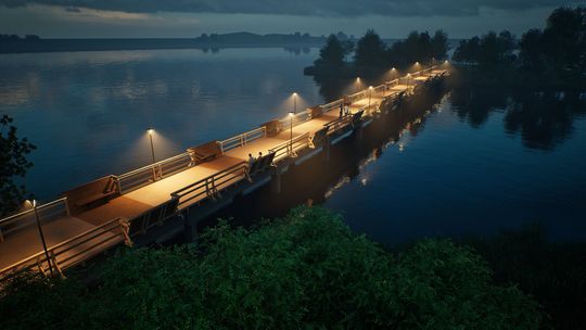 Bielawskie molo w nowej odsłonie: wielka modernizacja nad jeziorem!