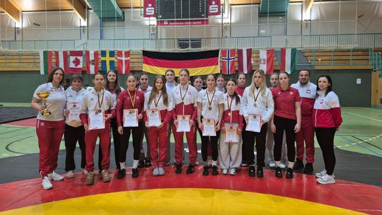 Brązowy medal Emilii Wyki w barwach Reprezentacji Polski U17 w zapasach