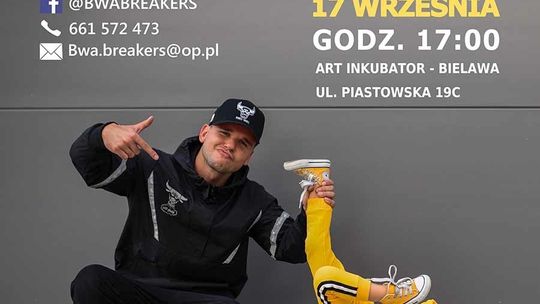 BWA BREAKERS ZAPRASZA NA ZAJĘCIA BREAK DANCE DLA DZIECI, MŁODZIEŻY I DOROSŁYCH.