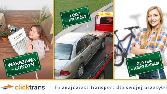 Clicktrans – tu zlecisz transport swojej przesyłki