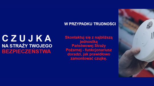 Czujka na straży Twojego bezpieczeństwa