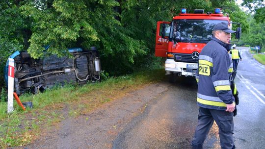 DACHOWAŁ NA ZAKRĘCIE W PIŁAWIE DOLNEJ