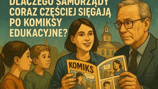 Dlaczego samorządy coraz częściej sięgają po komiksy edukacyjne?