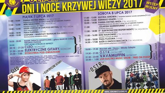 DNI I NOCE KRZYWEJ WIEŻY W ZĄBKOWICACH ŚLĄSKICH