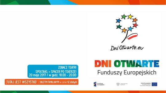 DNI OTWARTE FUNDUSZY EUROPEJSKICH W TEATRZE DRAMATYCZNYM