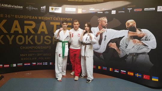 Dobre wyniki klubu Karate Kyokushin na Mistrzostwach Europy