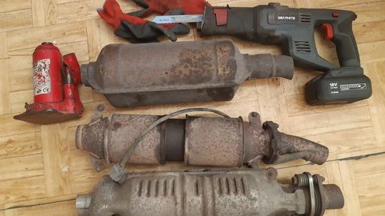 DOKONYWAŁ KRADZIEŻY KATALIZATORÓW