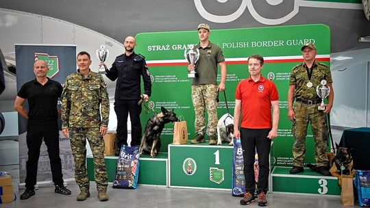 Dolnośląscy przewodnicy psów służbowych triumfowali w międzynarodowych mistrzostwach