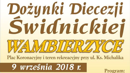 DOŻYNKI DIECEZJI ŚWIDNICKIEJ 