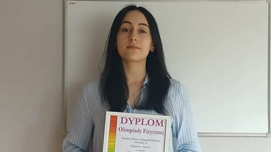 Duży sukces Magdaleny Szunert, uczennicy II LO im. Jana Pawła II w Dzierżoniowie