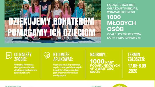 DZIĘKUJEMY BOHATEROM I POMAGAMY ICH DZIECIOM