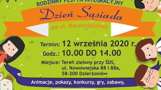 DZIEŃ SĄSIADA NA NOWOWIEJSKIEJ W DZIERŻONIOWIE