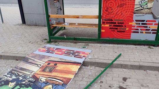 Dzierżoniów. Bezmyślna dewastacja mienia publicznego