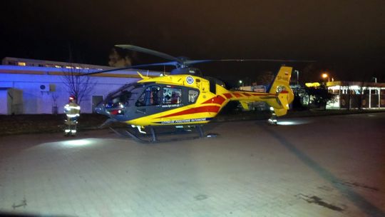 Dzierżoniów. Interwencja Lotniczego Pogotowia Ratunkowego