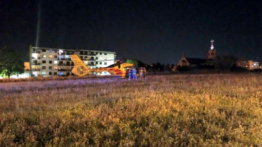 Dzierżoniów. Interwencja Lotniczego Pogotowia Ratunkowego
