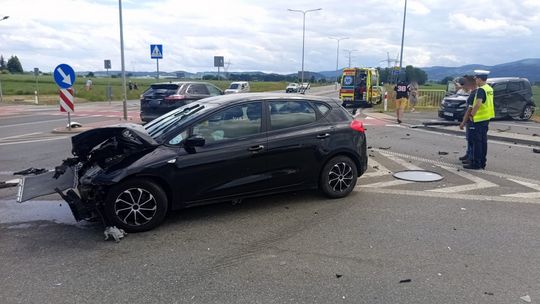 Dzierżoniów. Kolejny wypadek w tym miejscu na obwodnicy