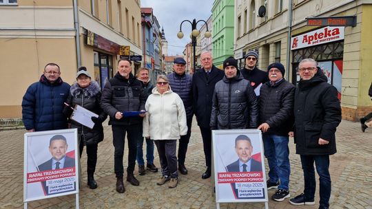 Dzierżoniów, konferencja posła Marka Chmielewskiego