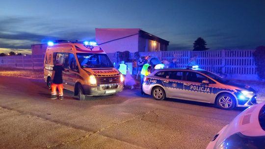 Dzierżoniów, potrącenie pieszej i dziecka na Paderewskiego