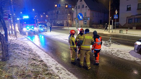 Dzierżoniów. Wypadek z udziałem 18-latka Dzierżoniów. Wypadek z udziałem 18-latka