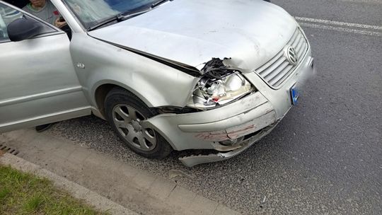 Dzierżoniów, zderzenie osobówek na Staszica