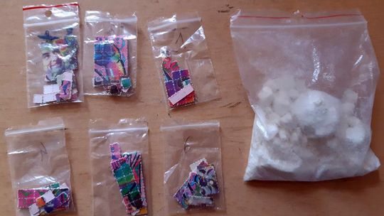 DZIERŻONIOWSCY KRYMINALNI ZATRZYMALI OSOBĘ Z NARKOTYKAMI