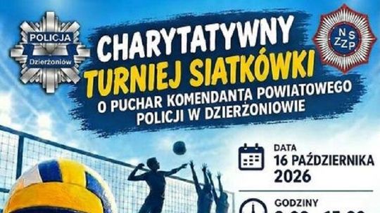 Dzierżoniowscy Policjanci organizują charytatywny turniej siatkówki – zagrajmy razem dla Marysi!