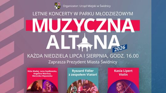 Dziewięć muzycznych niedziel w Parku Młodzieżowym.  Rusza czwarta edycja „Muzycznej Altany”