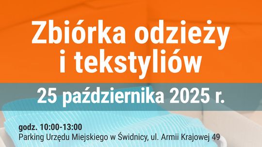 Ekologiczna sobota w Świdnicy – zbiórka ubrań i tekstyliów