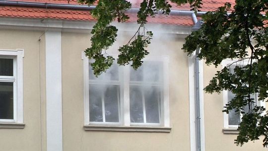 EWAKUACJA SZKOŁY W TUSZYNIE