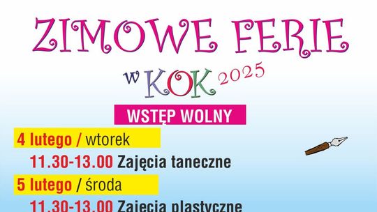 Ferie w Kłodzkim Ośrodku Kultury