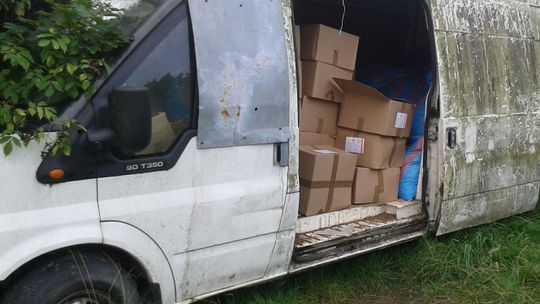 FUNKCJONARIUSZE Z PLACÓWKI SG UJAWNILI I ZATRZYMALI WYROBY AKCYZOWE O WARTOŚCI PONAD 450.000 ZŁ