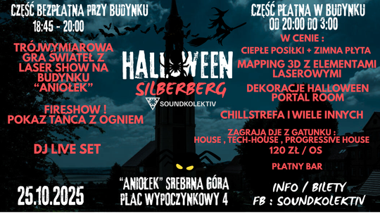 HALLOWEEN SILBERBERG | 25.10.2025 | Srebrna Góra – „Aniołek”