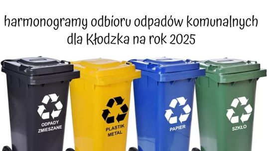 HARMONOGRAM ODBIORU ODPADÓW KOMUNALNYCH