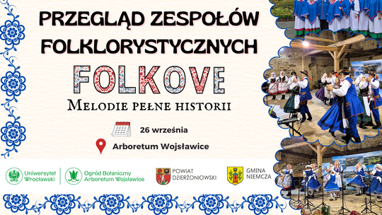 Harmonogram Przeglądu Zespołów Folklorystycznych „FOLKOVE – Melodie pełne historii”