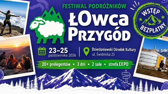 II Festiwal Podróżników „ŁOwca Przygód”
